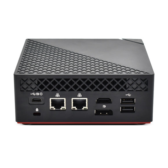 TOPTON AMD Ryzen 5 4500U Mini PC Windows 11/10 Pro 2*LAN 2*DDR4 Max 64GB M.2 PCIE Desktop Gaming Computer 3x4K Display AX WiFi6