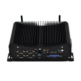 10th Gen Industrial Fanless Mini Computer Intel i7 10510U i5 10210U Rugged PC 6*COM 2*Lans 8*USB GPIO  HDMI VGA 4G WiFi