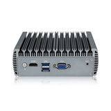 Fanless Soft Router Intel Celeron J4125 Quad Core Mini PC 4 Intel Gigabit LAN HD-MI VGA pfSense Firewall Appliance ESXI AES-NI