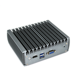 Fanless Soft Router Intel Celeron J4125 Quad Core Mini PC 4 Intel Gigabit LAN HD-MI VGA pfSense Firewall Appliance ESXI AES-NI