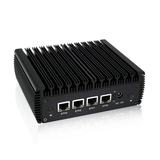 Fanless Soft Router Intel Celeron J4125 Quad Core Mini PC 4 Intel Gigabit LAN HD-MI VGA pfSense Firewall Appliance ESXI AES-NI